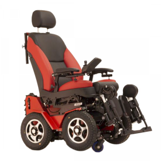 Инвалидная коляска с электроприводом Caterwil GTS 4WD Lux (вездеход-ступенькоход) в 