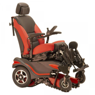 Инвалидная коляска с электроприводом Caterwil GTS5 Lux (ступенькоход) в 