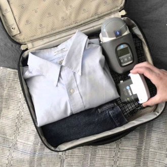 CPAP аппарат HDM Z2 Auto Travel с батареей и модулем в 