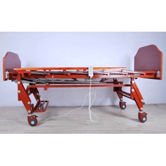 Кровать с электроприводом Belberg 6-066H, 3 функц. с ростоматом ЛДСП (без матраса+столик) в 