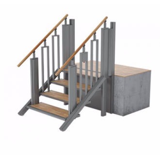 Лестница-трансформер FlexStep V2 / 4 ступеньки / высота подъёма до 925 мм в 