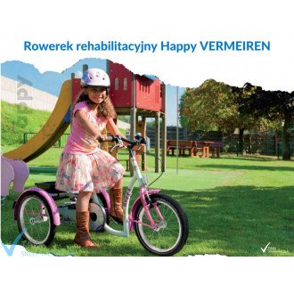 Трехколёсный велосипед для детей ДЦП Vermeiren Happy  в 